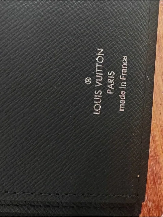 🚩steal Louis Vuitton Damier Graphite Long Card Holder - Black/Grey - Picture 5 of 6